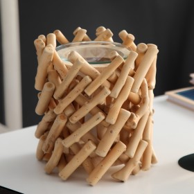 Diffuseur d'huiles essentielles, par chaleur douce - CALORYA N°7, en bois - ZEN'Arôme