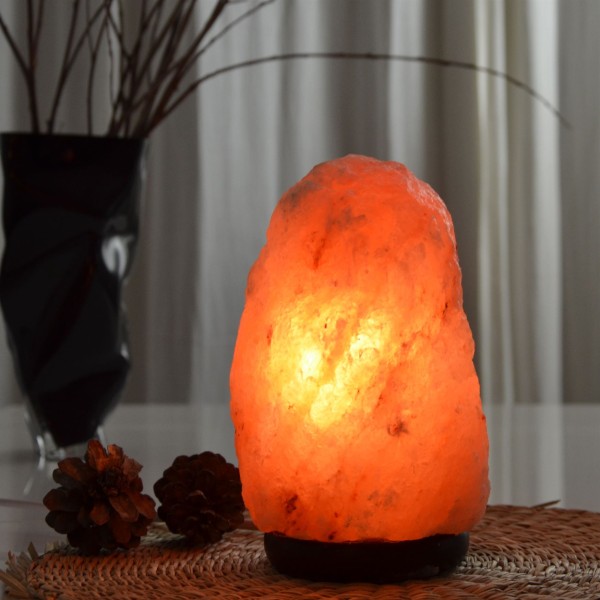 Lampe en cristal de sel de l'Himalaya, 4  à 6 kg - ZEN'Arôme