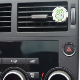 Clip'Arôme - Diffuseur d'huiles essentielles pour voiture - Tortue - ZEN'Arôme