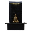 Fontaine mur d'eau - Bouddha "Zenitude" (avec éclairage LED) - Zen'Light