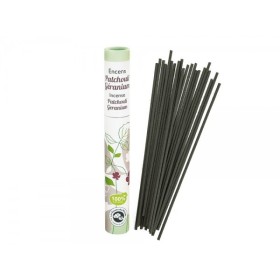 Encens végétal Japonais, Herbosense, 100% naturel -  Patchouli, Géranium - 30pces - Les Encens du Monde