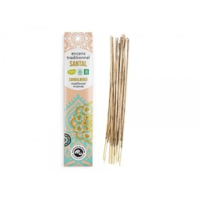 Encens Indiens, 100% naturels "Haute tradition" - Santal suprême - 18 pces - Les encens du monde