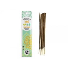 Encens Indiens, 100% naturels "Haute tradition" - Tiaré gourmand (Frangipanier) - 20 pces - Les encens du monde