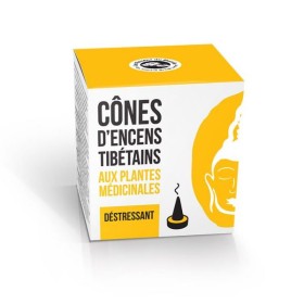 Cônes d'encens Tibétains, Déstressant - Les encens du monde (Aromandise)