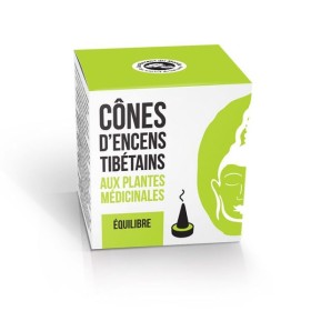 Cônes d'encens Tibétains, Équilibre - Les encens du monde (Aromandise)