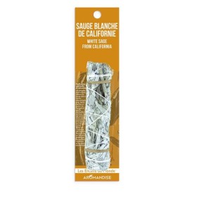 Tresse de sauge blanche de Californie - 13x3,5cm - Les encens du monde