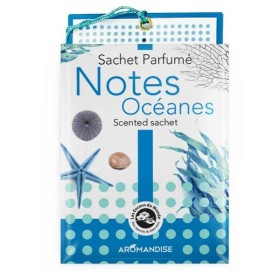 Sachet parfumé, 100% naturel et Fairtrade, Notes océanes - 15g - Les encens du monde
