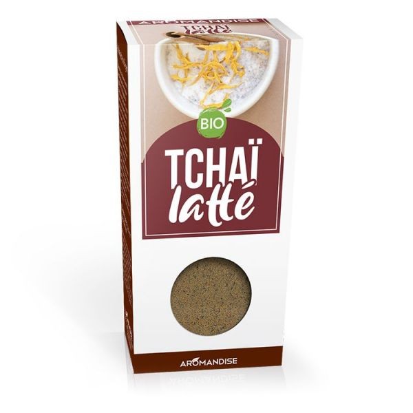 Tchaï Latté BIO (mélange d’épices traditionnelle indienne) - 60g - Aromandise