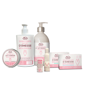 Savon BIO Lait d'ânesse & Karité, au parfum hypoallergénique  - 100g - Oléanat