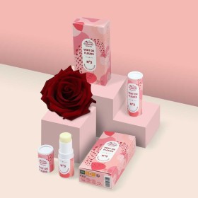 Parfum Solide BIO en stick, 100% naturel, N°3 Vents de Fleurs - 4,5g - Oléanat