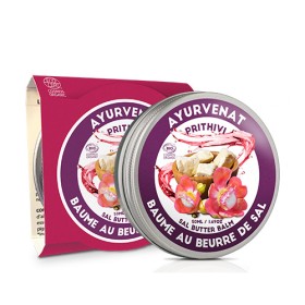 Baume régénérant au beurre de Sal & Karité BIO - 50ml - Ayurvenat