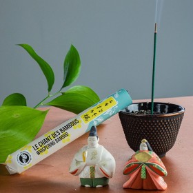 Rouleaux d'encens japonais court, Le chant des bambous - 40x 30 min. - Les encens du monde