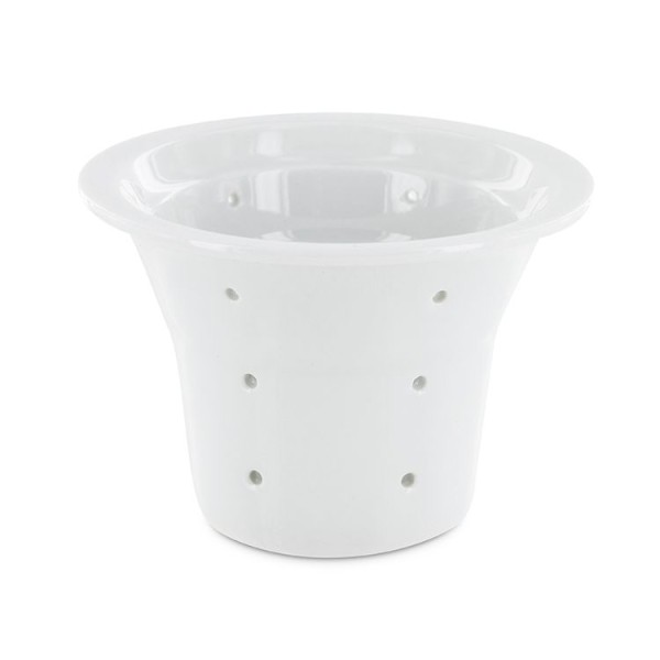 Tisanière en porcelaine avec filtre intégré "Eden" - 0,25dl - Aromandise