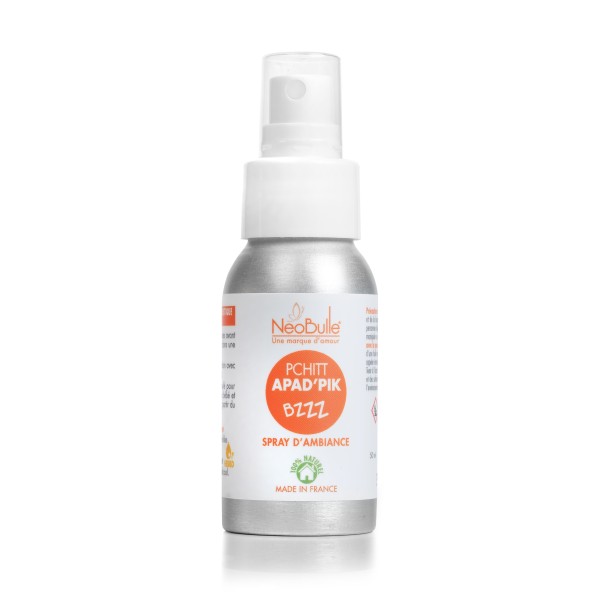 Spray d'ambiance, Anti-Pique, contre les insectes, 100% naturel - 50ml - NéoBulle