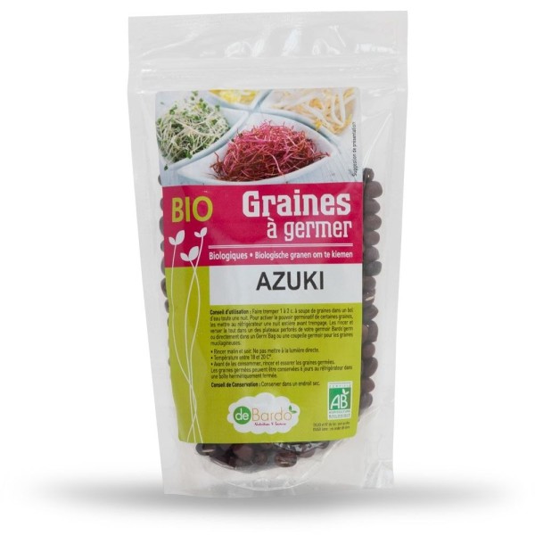 Graines à germer BIO d'Azukis - 200g - De Bardo