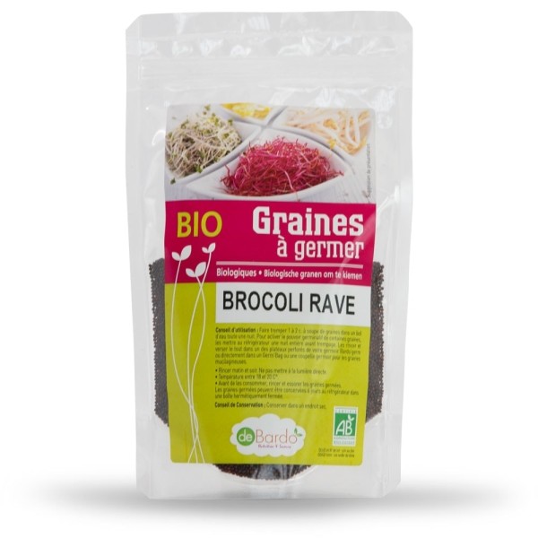 Graines à germer de Brocoli BIO - 100g - De Bardo
