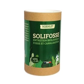 Activateur de fosse septique biologique, SOLIFOSSE nutriment biologique - 3kg - Soxhlet