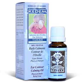 Tanukh - Huiles pour le traitement et soulagement des otites - Les Herbes de Kedem - 20ml