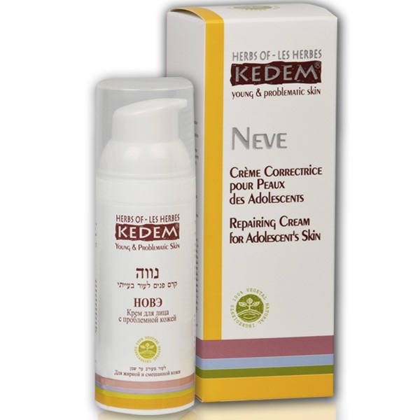 Neve - Crème cicatrisantes pour les peaux des adolescents - 50ml - Les Herbes de Kedem