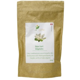 Mélange de bain, Régénère (à l'argile verte) - 300g ou 600g - Curenat