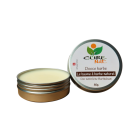Baume à Barbe 100% naturel et artisanal, Douce Barbe - 50g - Curenat