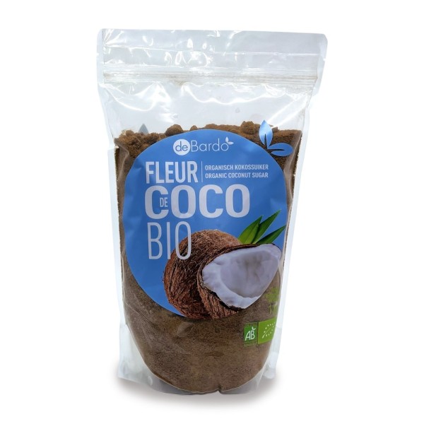 Pur Sucre de Fleur de Coco Bio, Non-raffiné - 1 kg - De Bardo